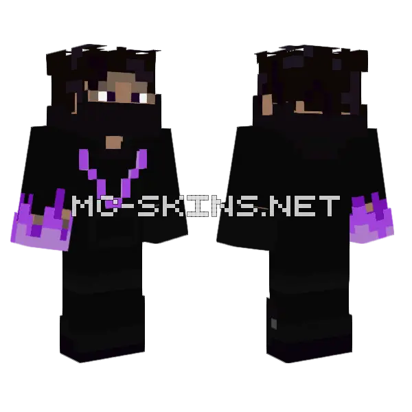 Galoot V2 Minecraft skin, front and back