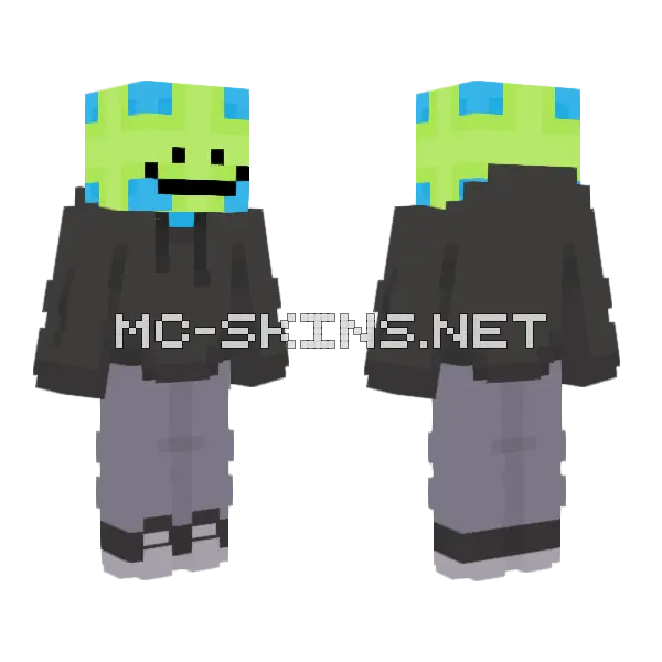 Game To Not Be Lame Minecraft skin, front and back