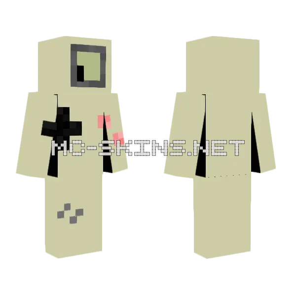 Gameboy Skin Minecraft skin, front and back