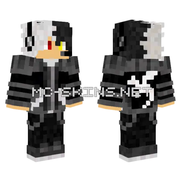 Gamerboy80 Minecraft skin, front and back