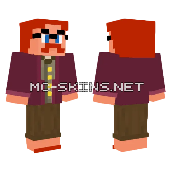 Gamingrabbit17 Hobbit Skin Minecraft skin, front and back