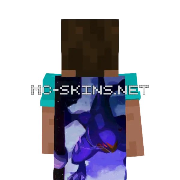 Garchomp Winter cape, outside and lining