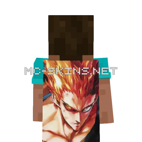 Garou cape, outside and lining