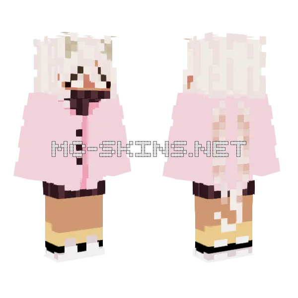 Gary The Baker Minecraft skin, front and back