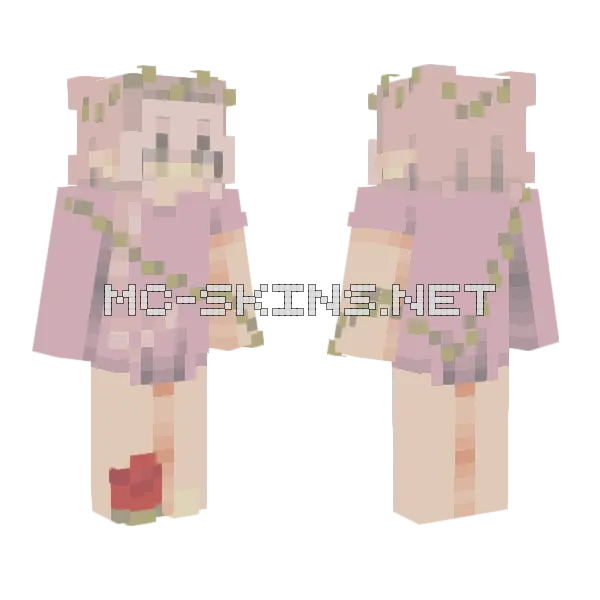 Gaurd The Rose Ce Minecraft skin, front and back