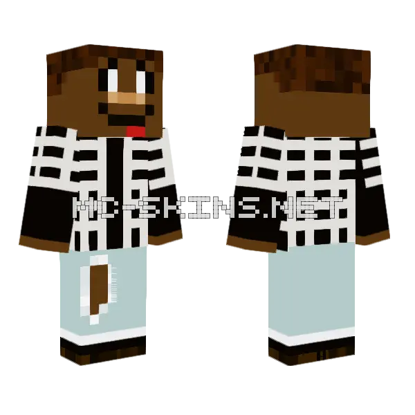 GCSA Skin Minecraft skin, front and back