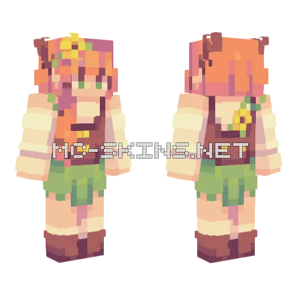 Geminitay Fanskin Minecraft skin, front and back