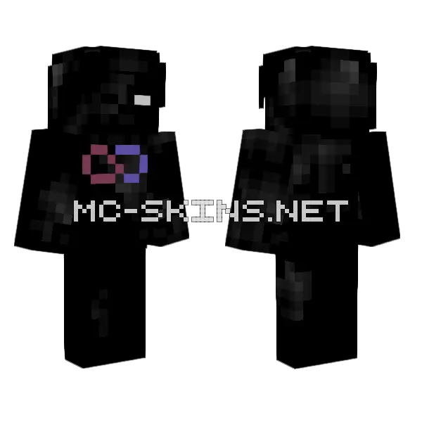 Gen 4 Unbalance Lotb Minecraft skin, front and back