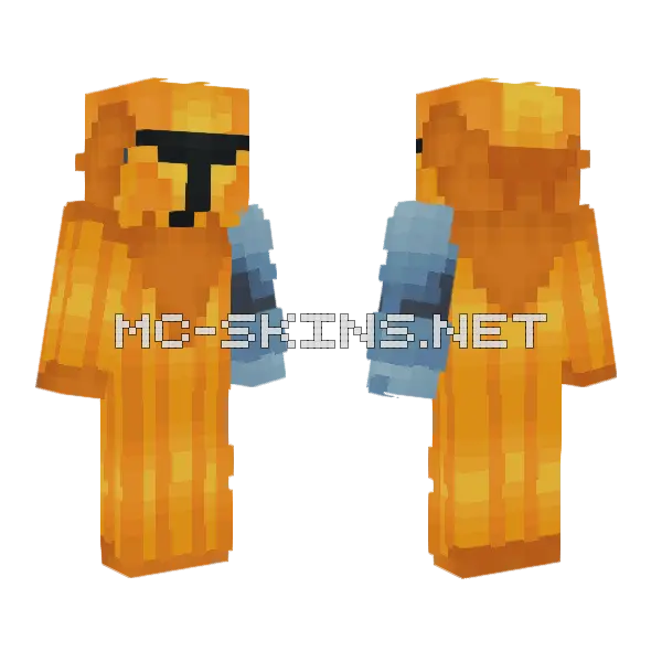 General Karbin Royal Guard Minecraft skin, front and back