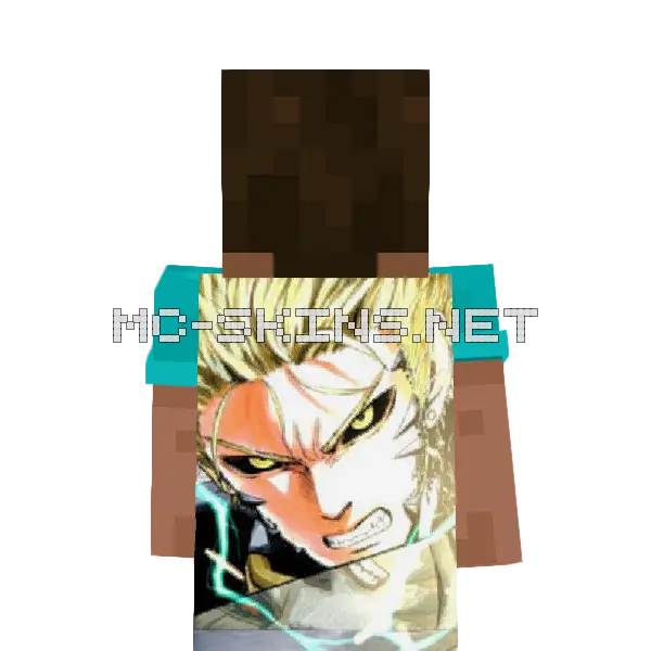 Genos cape, outside and lining