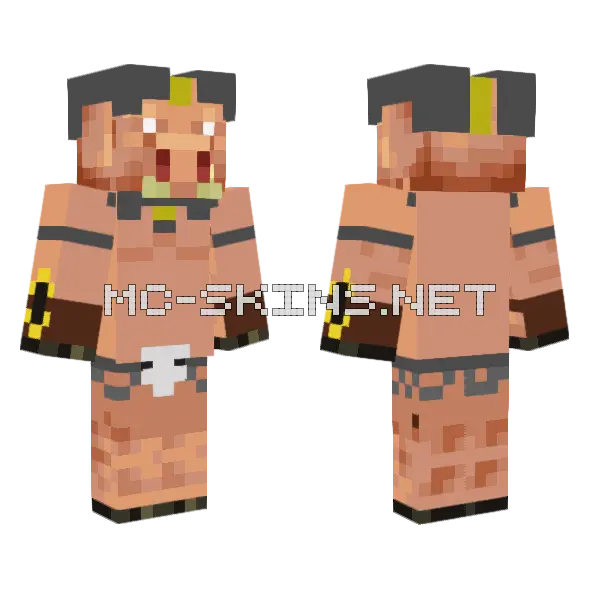 Genrel Chungis Minecraft skin, front and back