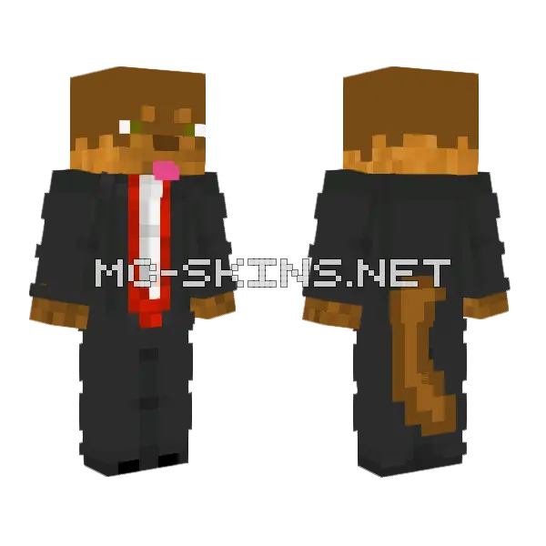 Get Goobish Dog Minecraft skin, front and back