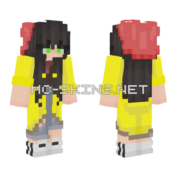 Gethyn Skin Minecraft skin, front and back