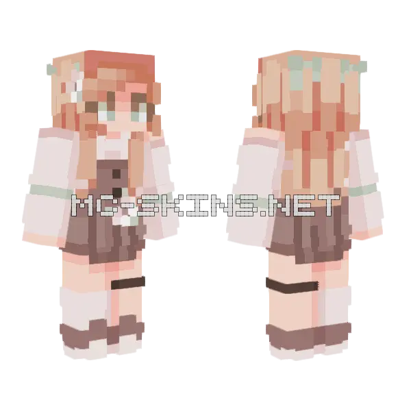 Getting To Be Fall Rce Minecraft skin, front and back
