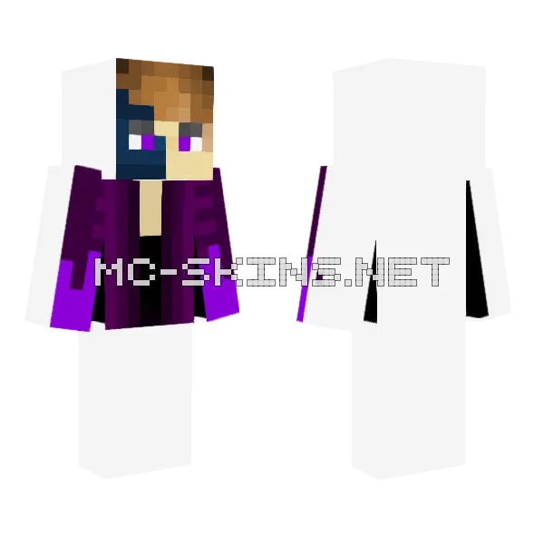 Gfgfg Minecraft skin, front and back