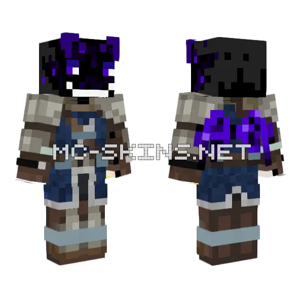 Ghahahhahaha Minecraft skin, front and back