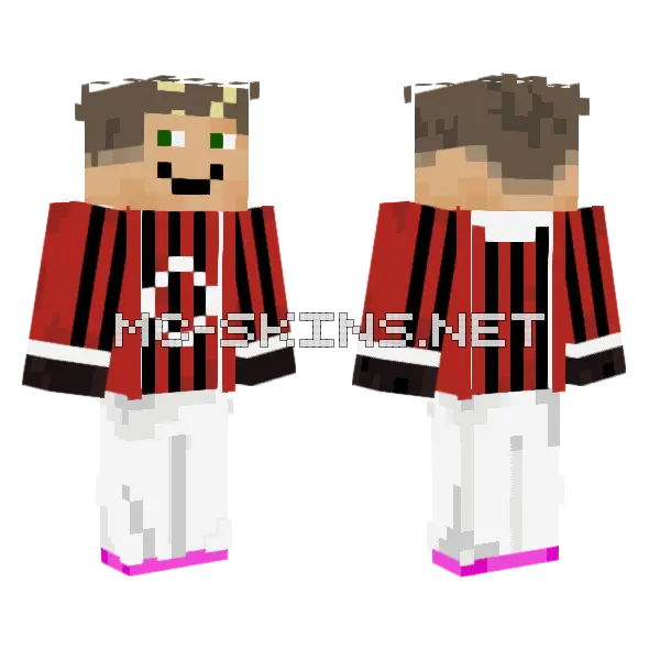 Ghdjaf Skin Remix Minecraft skin, front and back
