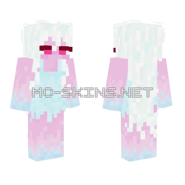 Ghostly Figure, front and back
