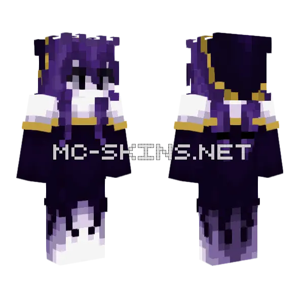 Ghostly Skin Update Minecraft skin, front and back