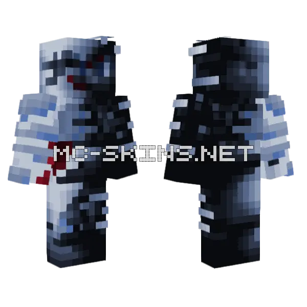 Ghosts Of Hyperspace CE Minecraft skin, front and back