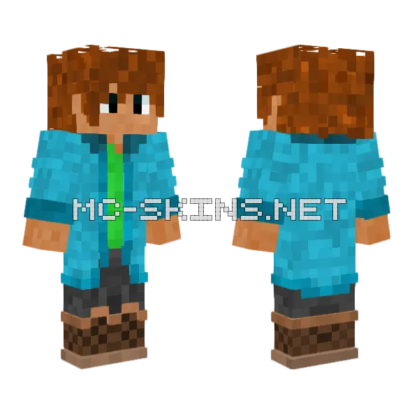 Giangam160 Slim Minecraft skin, front and back
