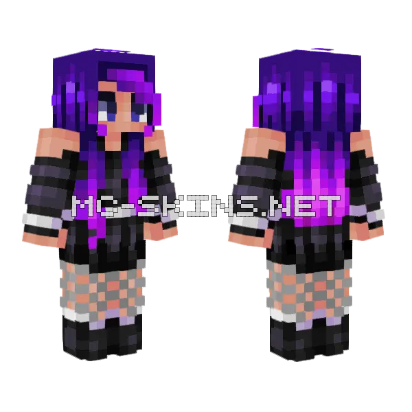 Gianna Sf 6 Minecraft skin, front and back