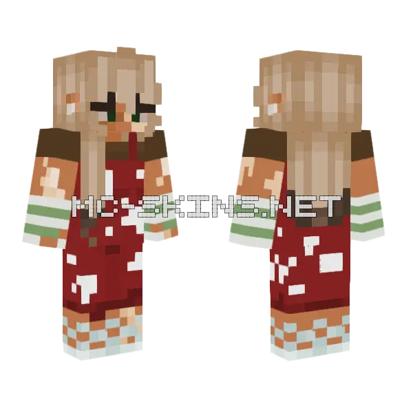 Gift For Sage Minecraft skin, front and back