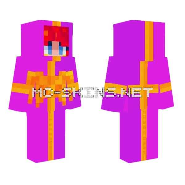 Gift To This World Minecraft skin, front and back