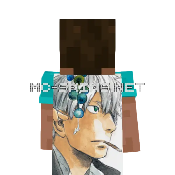 Ginko cape, outside and lining