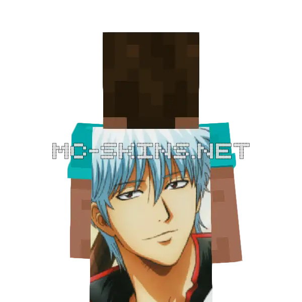 Gintoki Sakata cape, outside and lining