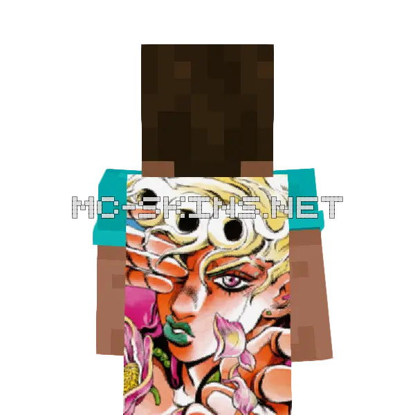 Giorno Giovanna cape, outside and lining