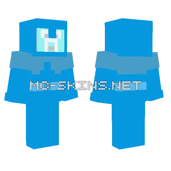 Giovanni Jones Haunted Mansion Minecraft skin, front and back