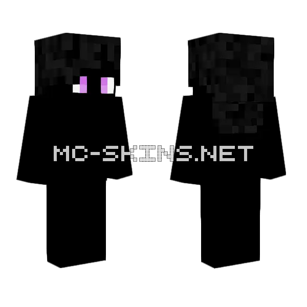 Girl Eyes And Hair Base Minecraft skin, front and back