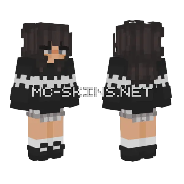 Girl Skin Minecraft skin, front and back