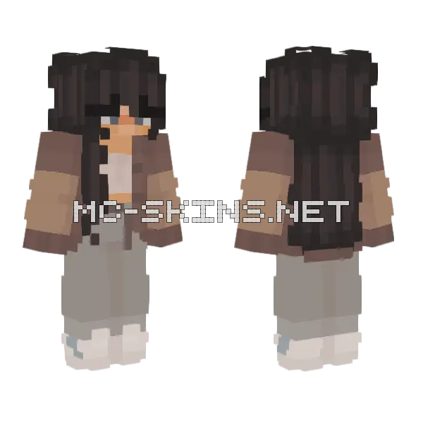 Girl Skin Minecraft skin, front and back