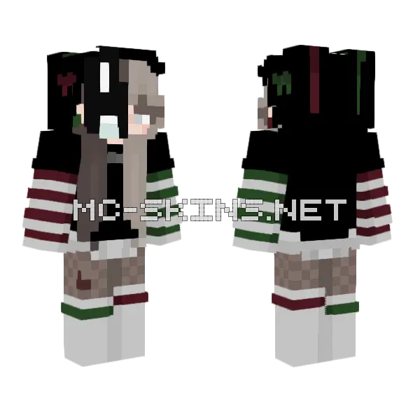 Girl Skin Minecraft skin, front and back