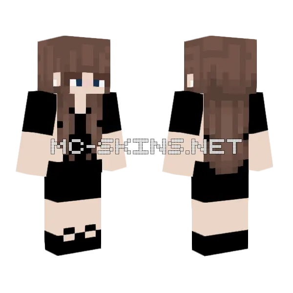 Girl Skin Minecraft skin, front and back
