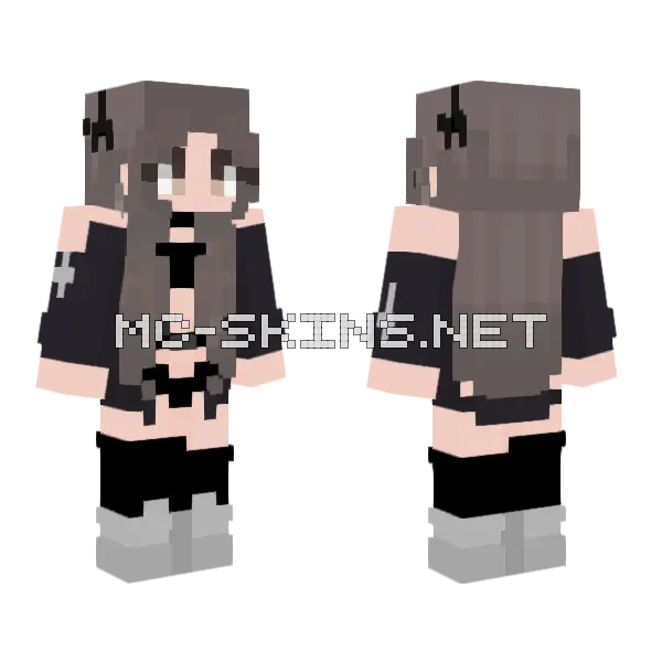 Girl Skin Minecraft skin, front and back