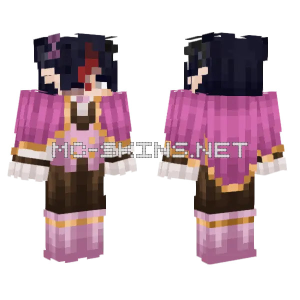 Girly Matcha Latte Outfit, front and back