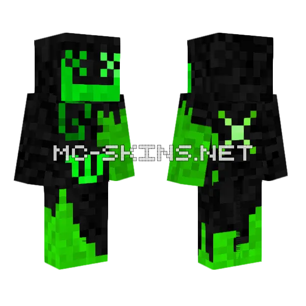 Glitchwhiz, front and back