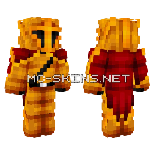 Gloryguy My Revamped Vision Minecraft skin, front and back