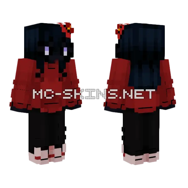Glournette Monster Skin Minecraft skin, front and back