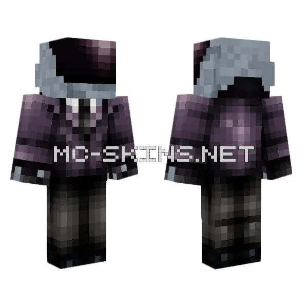 Gmo9 Minecraft skin, front and back