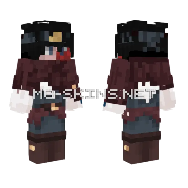 Goat Hat, front and back