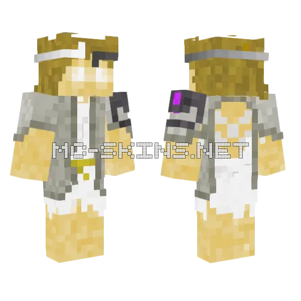 God Mkii Minecraft skin, front and back