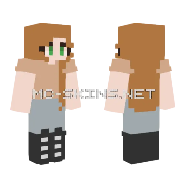 Godrics Hollow Memory Minecraft skin, front and back