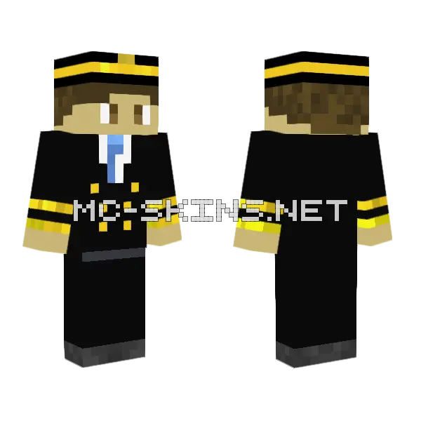 Pilot Uniform, front and back