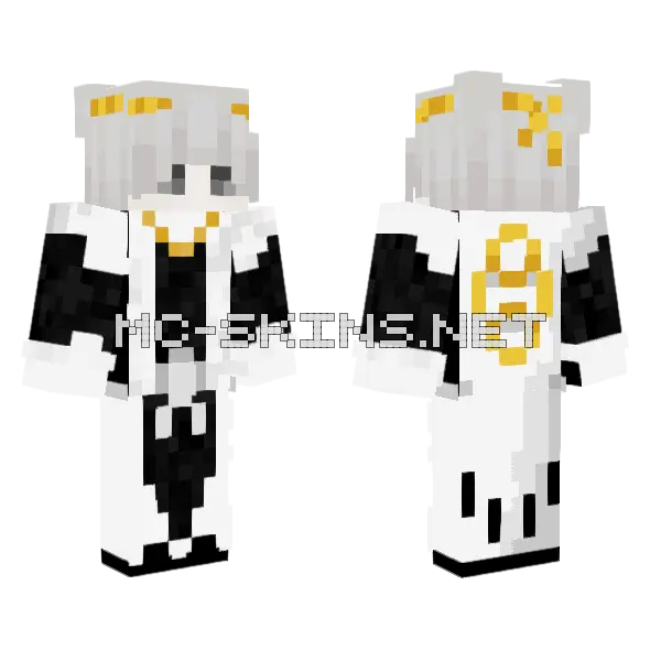 Golden Chain Knight, front and back