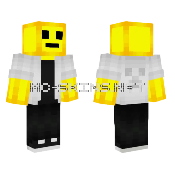 Golden Crown Boy, front and back