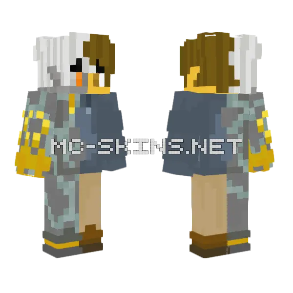 Golden Crown Knight, front and back